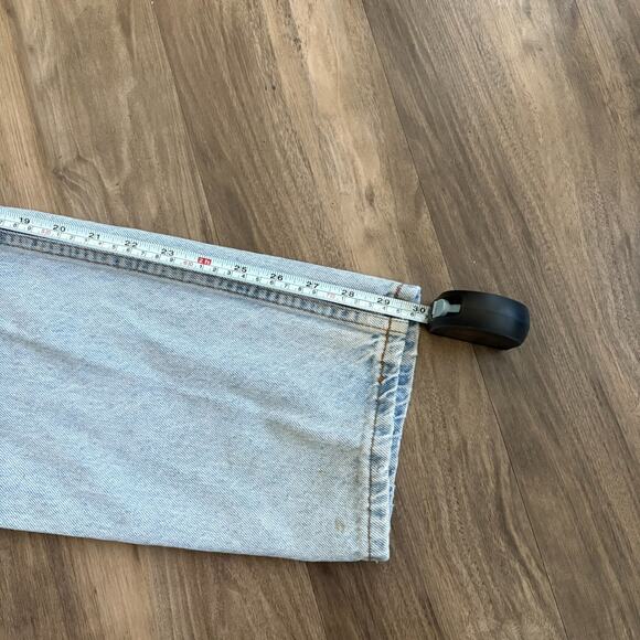 Vintage Levi’s 505 Jeans Men's Size 36x30 Light Washed Made In Puerto Rico Worn - Picture 9 of 9